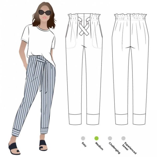 Tully Paperbag Waist Pant Sewing 