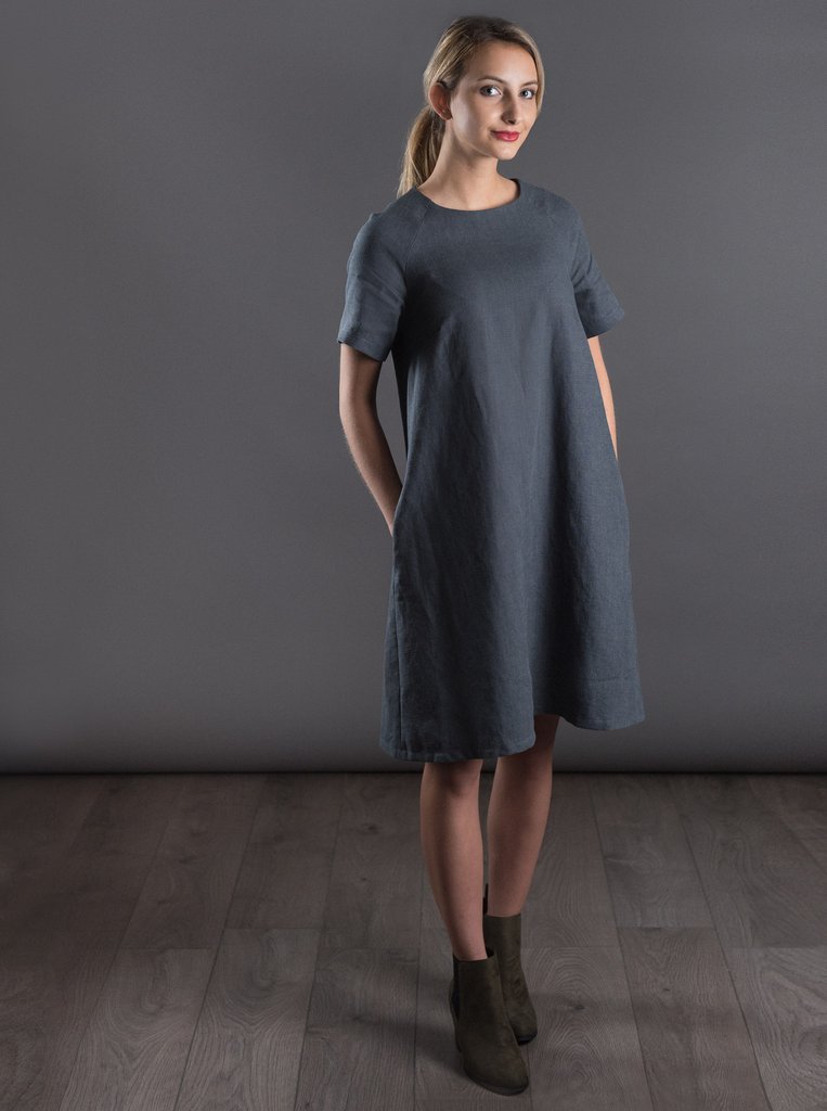 The Raglan Dress Paper Pattern The Avid Seamstress CoolCrafting