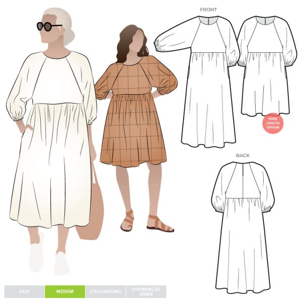 Hope Woven Dress Paper Sewing Pattern by StyleARC CoolCrafting