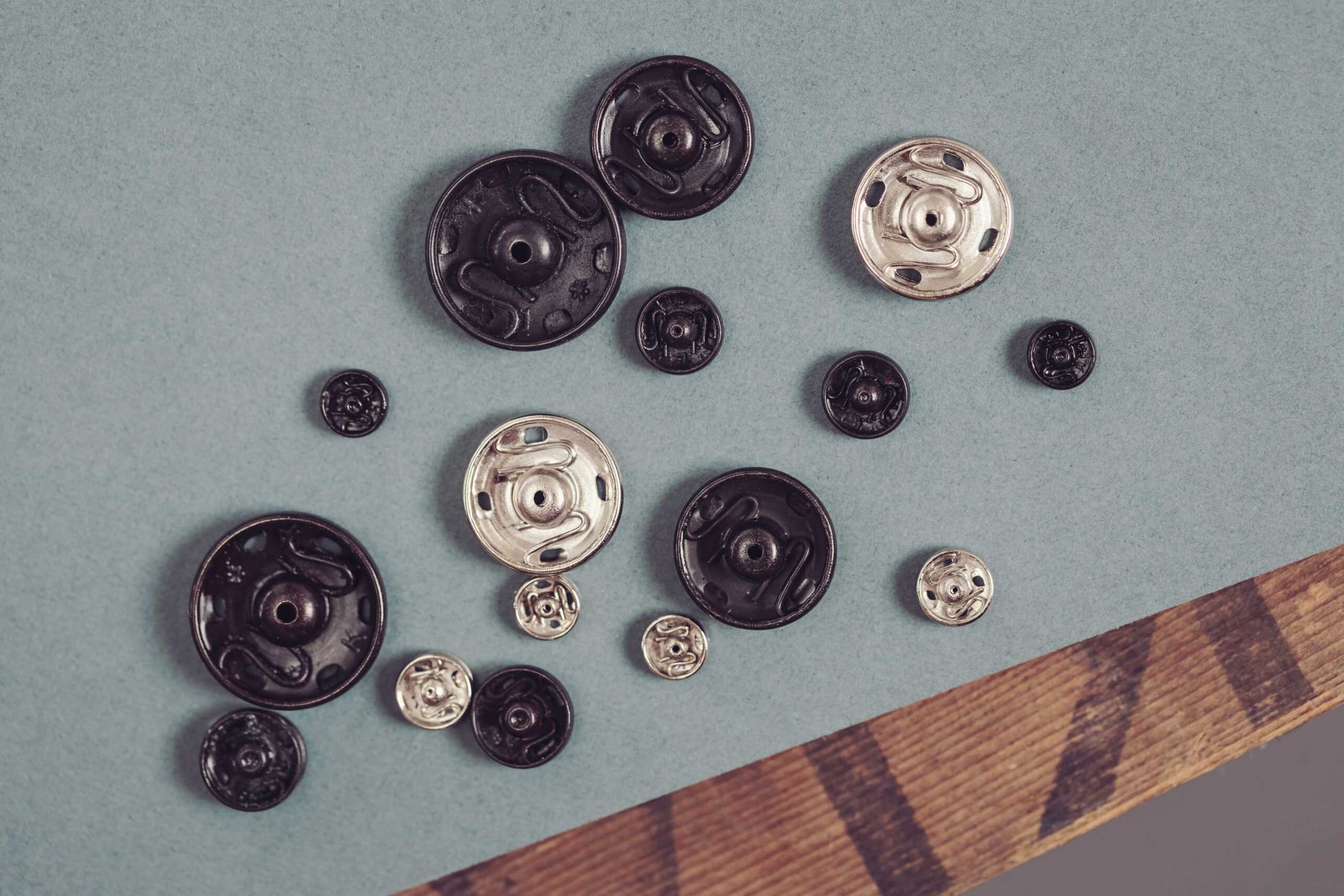 3pk Snap Fasteners, used for Rowan or Ottoline's tail fastenings ...