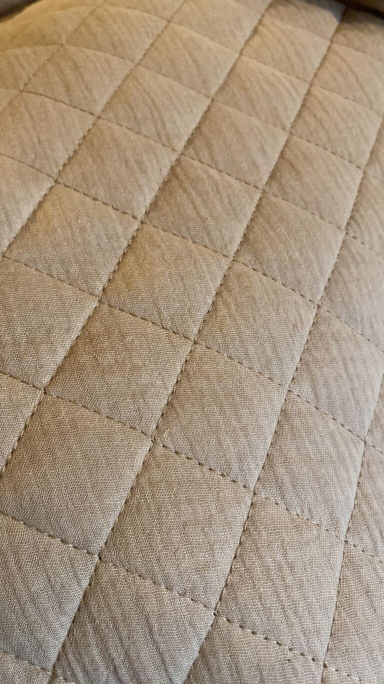 Quilted Double Gauze Toasted Almond CoolCrafting