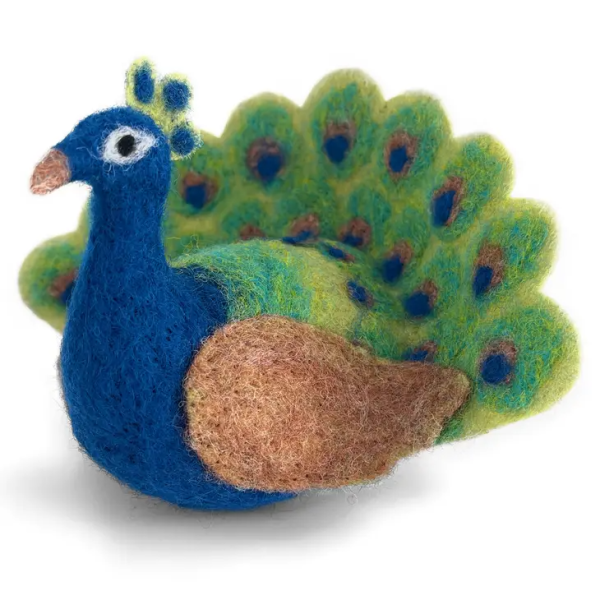 Fabulous Peacock Needle Felting Craft Kit CoolCrafting