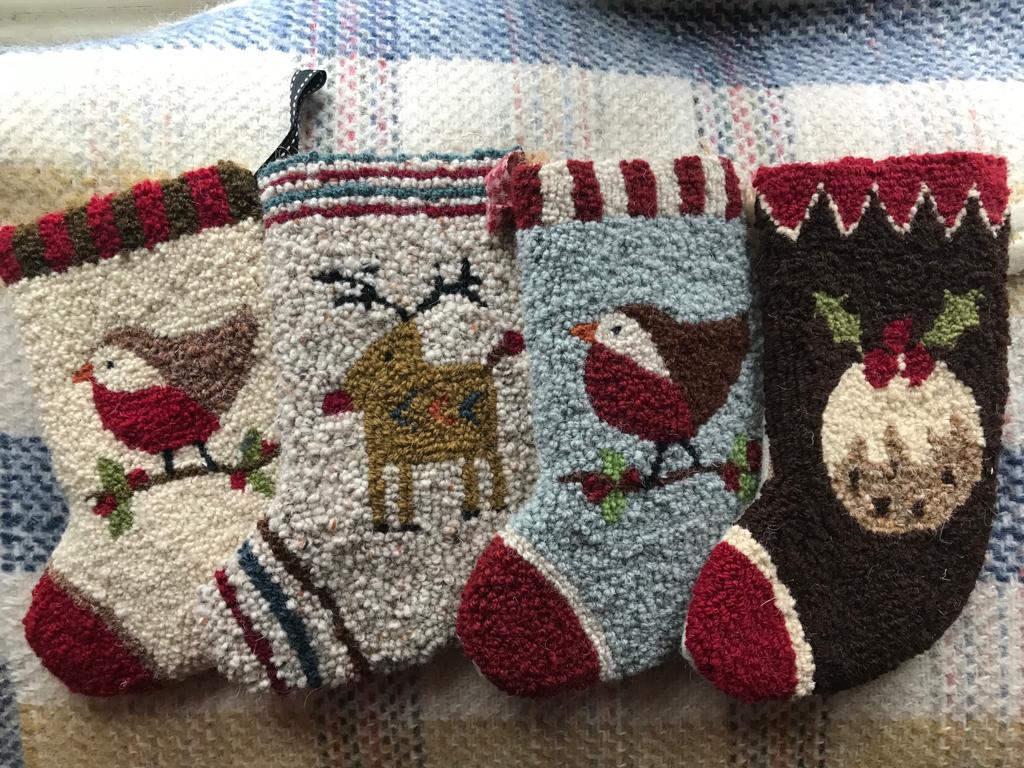 Hooked by Design Stocking or Cushion Making with Carole