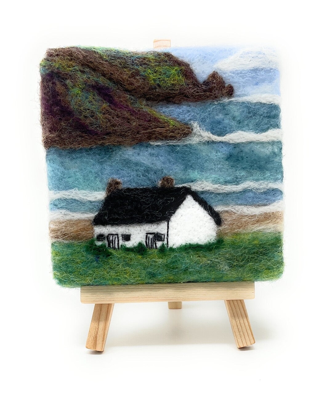 Seashore Bothy Cottage Needle Felting Kit CoolCrafting