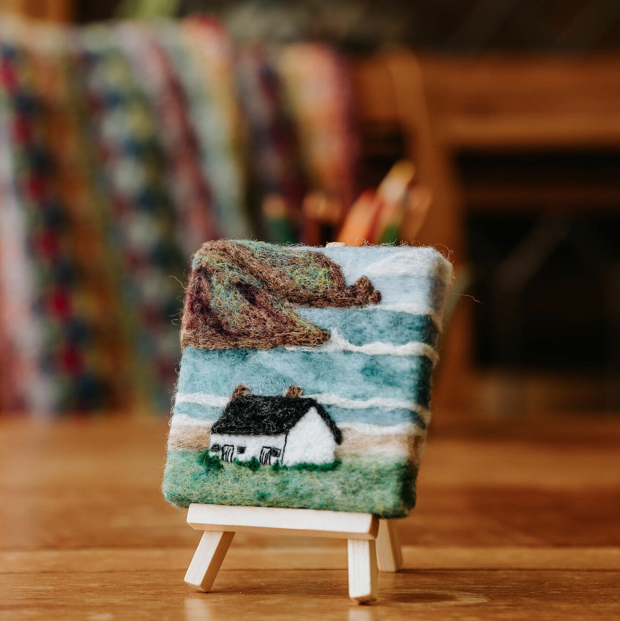 Seashore Bothy Cottage Needle Felting Kit CoolCrafting