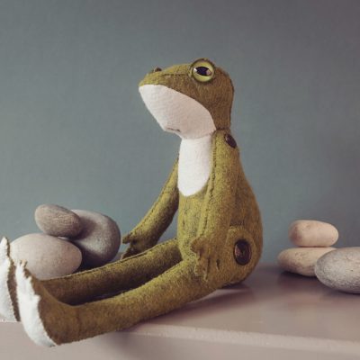 felt for a frog