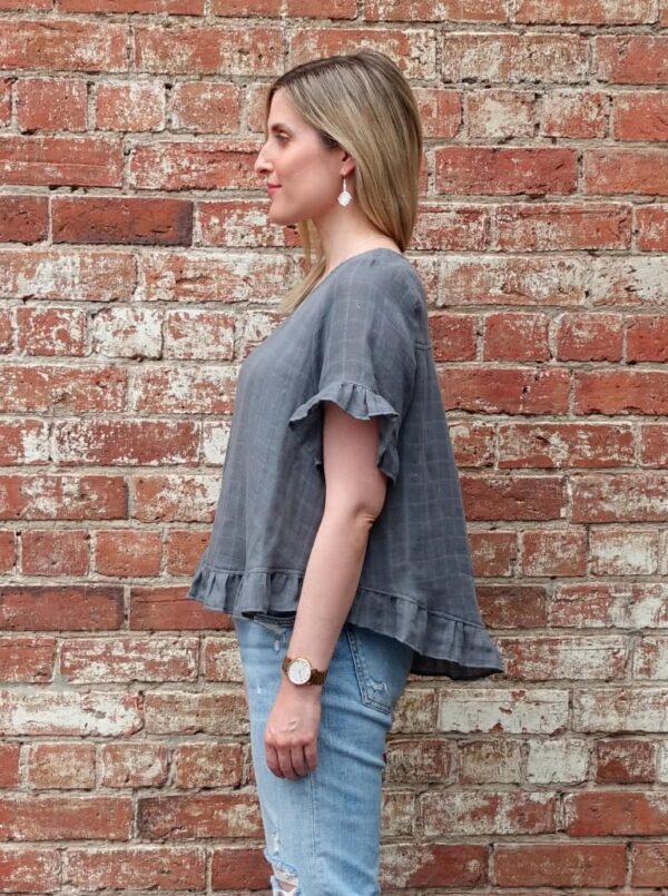 Selina Top - Linen Blend