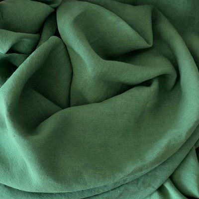 Ischia Fern Washed Premium Pure Linen