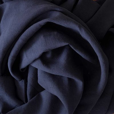 Ischia Navy Washed Premium Pure Linen