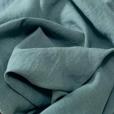 Ischia Salvia Washed Premium Pure Linen