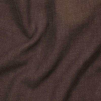 Brown Stonewashed Ramie