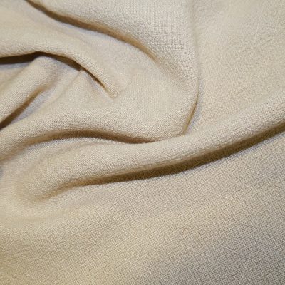 Cream Stonewashed Linen Mix