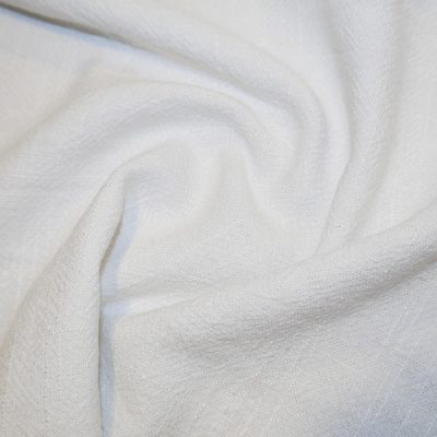 White Stonewashed Linen Mix