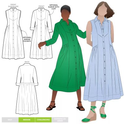 Hampton Pack Paper Sewing Pattern by StyleARC for Woven Fabrics