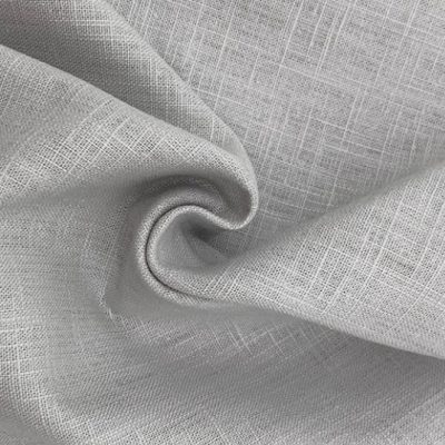 Silver Enzyme Washed Linen Look