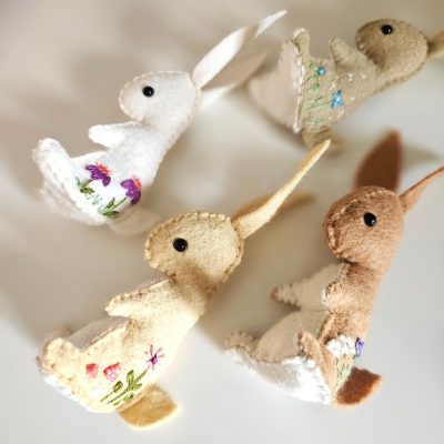 Bunny Sewing Kit - DelilahIris Designs