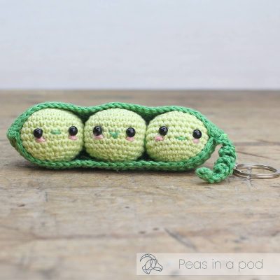 Peas in a Pod Crochet Kit by Hardicraft