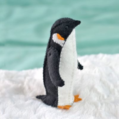 Penguin Felt Animal Sewing Kit - DelilahIris Designs