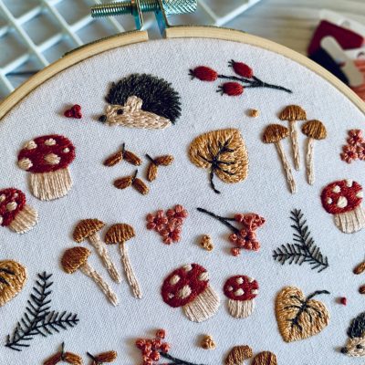 Rose Stitch Art Emboidery Kits