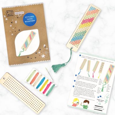 Make Your Own Stitched Tassel Bookmark