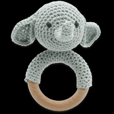 Rattle Elephant Crochet Kit by Hardicraft