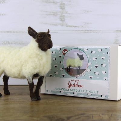 Sheldon The Sheep Needle Felting Kit