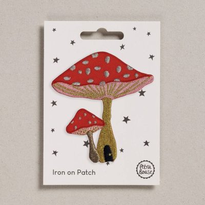 Toadstool Iron On Patch