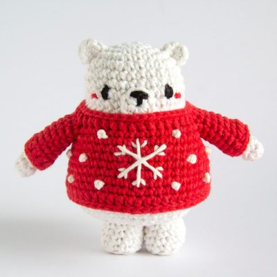 Winter Bear Yule Crochet Kit