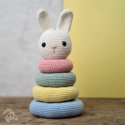 Stacking Bunny Crochet Kit by Hardicraft
