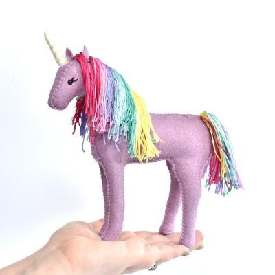 Rainbow Unicorn Sewing Kit - DelilahIris Designs