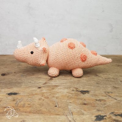 Triceratops Crochet Kit by Hardicraft