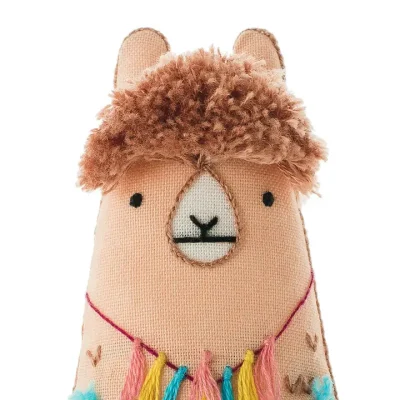 Llama - Embroidery Kit by Kiriki Press