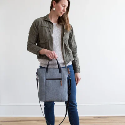 Redwood Tote Paper Pattern by Noodlehead