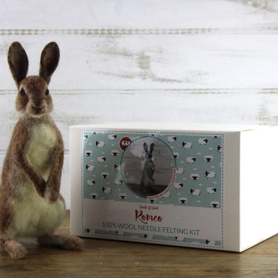 Romeo The Rabbit Needle Felting Kit
