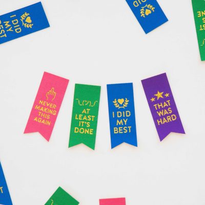 Award Ribbon Multipack Woven Labels by Sarah Hearts