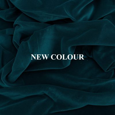 Intense Teal 100% Cotton Velvet