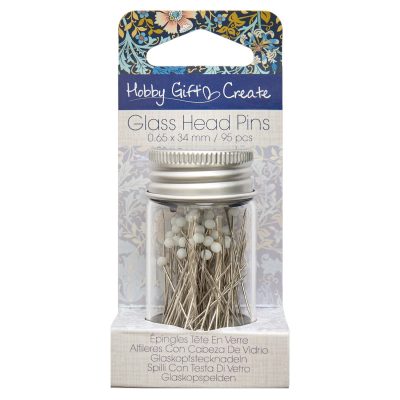 Glass Head Pins – Arts And Crafts By Hobby Gift Create