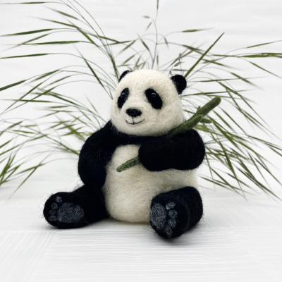 Panda Needle Felting Kit - Bergin & Bath