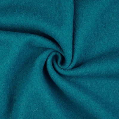 Turquoise Boiled Wool