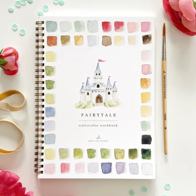 NEW Fairytale Watercolor Workbook - Emily Lex Studios - preorder now for 18th Feb dispatch