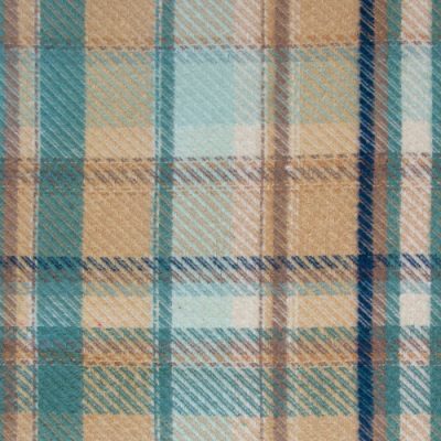 Royal Plaid Horizon In Flannel - Highlands Flannel By Agf Studio