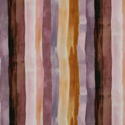 Amethyst Stripes Radiance Viscose Print