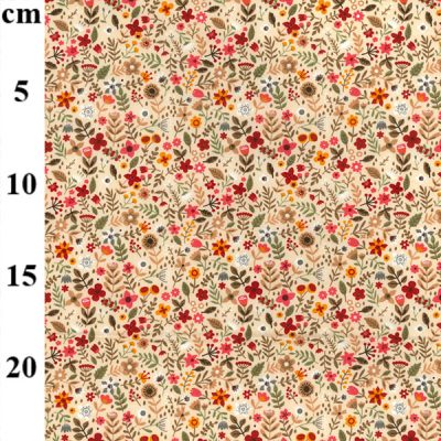 Prairie Flowers 100% Cotton Poplin Print