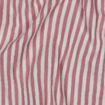 Pink Striped Double Gauze