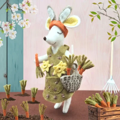 Little Mouse Is A Bunny Felt Craft Mini Kit by Corinne Lapierre