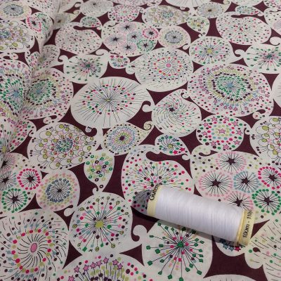 Dandelion Print 100% Cotton Lawn