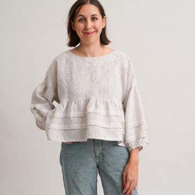 Pintuck Poet Blouse by Matchy Matchy