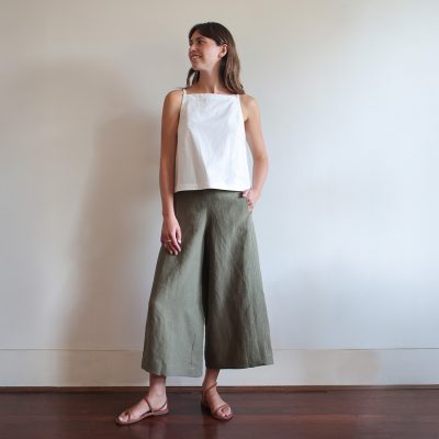 Grazia Culottes Paper Pattern by Tessuti