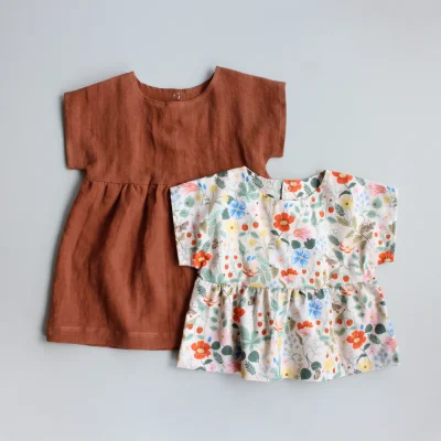 Nora Dress & Top Pattern by Oh Me Oh My