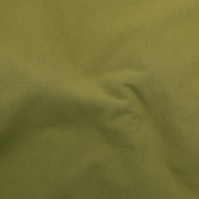 Olive Crumple Cotton